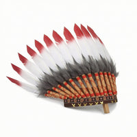 Feather Headdress Costume Headwear Bold for Photo Shoots