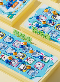 5-in-1 Tabletop Ice Hockey Game Set for Kids Interactive Play