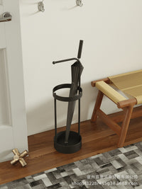 Iron Umbrella and Cane Stand with European Style