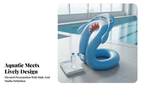 Swim Tube with Back Support | Double, pool lounger with Back Support, for Vacation