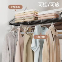 Dormitory Bed End Clothes Storage Hanging Rack for Dirty Clothes
