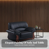 3 Pieces 3-Piece Sofa and Table Set Modern Design sectional Guest Sofa Minimalist design Office Furniture for Businesses, Homeowners, Lobby, Waiting Room