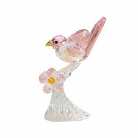 Crystal Magpie Statue Housewarming Gift Decor Piece Easy to Clean for Entryway