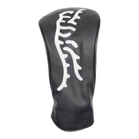 Black Line Tiger Golf Headcovers for Driver, Fairway Wood, and Putter