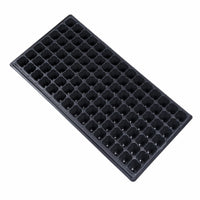 10 Pieces Seedling Tray Compartmented Starting Tray Black for Growers, Gardeners