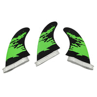 冲浪板尾舵Double Tabs 2/FCS2代鱼鳍 G5/M玻纤尾鳍surf fin