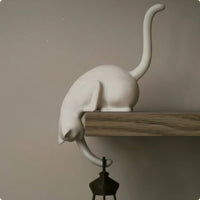 3D Printed Feline Hook Lightweight Feline Wall Hook Space-Saving for Desk