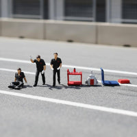Hand-Painted Miniature People Realistic Collectible Figurines Static Model