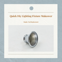 Bronzed Ceiling Light Cover