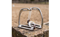 Peacock Stirrups Curved Stirrups Shiny Foot Support for Riders