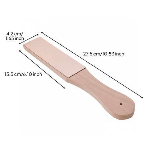 Craft Tool Handmade Double-Sided Leather Stropping Paddle for DIY Hobbyists