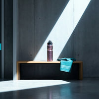 Bottle with Double-Drink Lid Portable Athletic Bottle for Cyclists, Biking