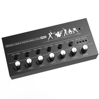 6/8 Channel Audio Mixer for Musical Instruments