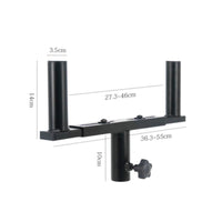 Twin Speaker Stand Anti-Slip Pads Tripod Speaker Designed for Musicians