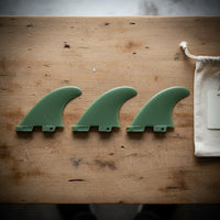 3 Pieces Tool-Effortless Installation Performance Wave-Riding Fins High Performance Thruster Fin Set Lightweight Design Surfboard Fin Set