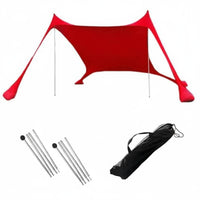 Portable Beach Canopy Quick Setup Camping Shade Tent Stable Frame for Fishing