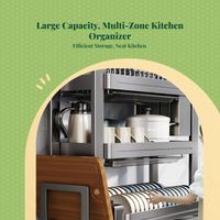 Rustproof stainless steel dish rack