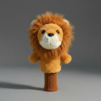 Driver Head Cover Lion Golf Club Cover Easy to Put on Sports Gear for Golfers