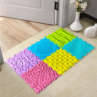 Children Tactile Training Foot Massage Mat Acupressure Board Sensory Integration Training Equipment Soft Silicone Pad