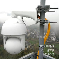 304 Stainless Steel Universal Pole Mount Bracket for Surveillance Cameras