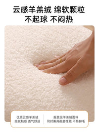 三梦小凳子家用门口换鞋凳实木矮凳坐墩创意款客厅沙发软包方板凳 白色筛子-大号【热销爆款】