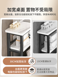 轻奢沙发后置物架超窄夹缝柜床头不靠墙神器超薄长条木板花架简约