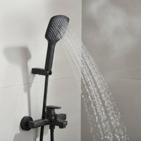 Easy Installation Handheld Shower Head Multiple Spray Modes High Pressure Shower Head One-Button Control