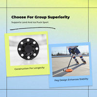 Air Tabletop Puck, High Impact, Smooth Glide, Practice