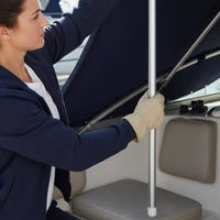 Adjustable Boat Cover Support Pole Aluminum Boat Cover Pole Telescoping Twist Lock for Boaters, Outdoor