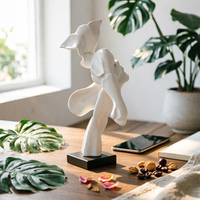 Sculpture with Base Contemporary Modern Art Sculpture Artistic for Hotel Lobby