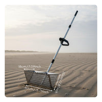 Metal Beachcombing Scoop Rust-Proof Treasure Sifter Heavy Duty