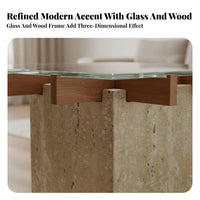 Pebble-Shaped Coffee Table Wabi-Sabi aesthetic Sculptural Coffee Table Organic Shape Minimalist Design for Homeowners, Showroom