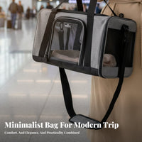 Soft-Sided Pet Carrier Sturdy Material Airline Approved Cat Carrier