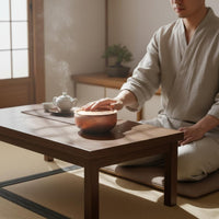 Tea Wash Bowl Handmade Tea Waste Bowl Japanese Tranquil Style Tearoom Ceremony Accessories