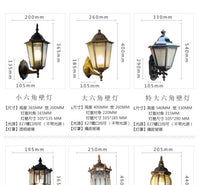Waterproof LED Wall Light for Balcony, Corridor, and Garden
