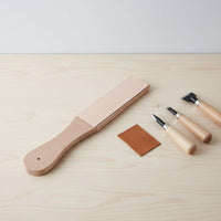 Craft Tool Handmade Double-Sided Leather Stropping Paddle for DIY Hobbyists