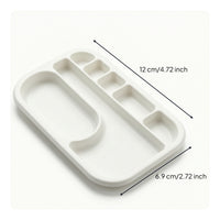 Compartment Tray Divided Hardware Organizer Tray Compact for Hobbyists