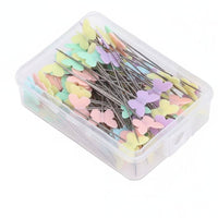 Ceramic Sewing Pins Stainless Steel Ultra Sharp Pearl Head Sewing Tools Boxed Set Suitable for Home Tailoring Creative Projects Pattern Design Apparel Making