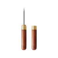 Wooden Tea Needle Wood Handle Tea Pick with Cap Easy to Carry