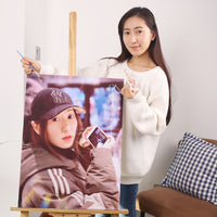 DIY Custom Photo Paint by Numbers Kit Acrylic Oil Painting