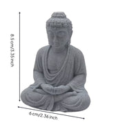 Meditating Buddha Statue Serene Buddha Figurine Minimalist for Home Decor