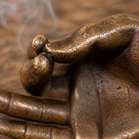 Hand Statue Decor Detailed Craftsmanship Brass Sculpture Long-Lasting