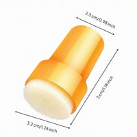 Model Weathering Brush Rounded Head Weathering Brush Compact Hobby Materials