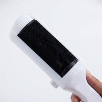 Pet Hair Remover and Clothes Brush for Car Seats, Self-Cleaning Reusable Lint Roller for Cat Hair, Mini Lint Roller Travel Size, Fluff Remover