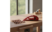 Sander with Sanding Belts Adjustable Manual Sander Curved for Woodworking