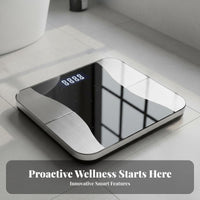 Smart Body Adipose Scale APP Support Body Adipose Scale High Precision Sensors for Fitness Enthusiasts, Families, Home Gym, Bedroom