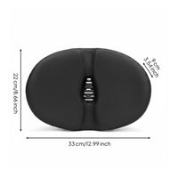 Noseless Cycle Seat Breathable Wide Bike Seat Universal Fit for Long Distance Riding