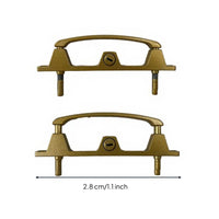Aluminum mortise lock for sliding doors