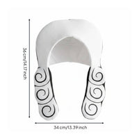 Spiral Hairpiece Headpiece Eye-Catching Cartoon Hairpiece Hat Reusable for Entertainers, Halloween, Stage Performance, Dress-up Party