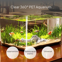 Desktop PET Aquarium, Transparent Turtle Habitat